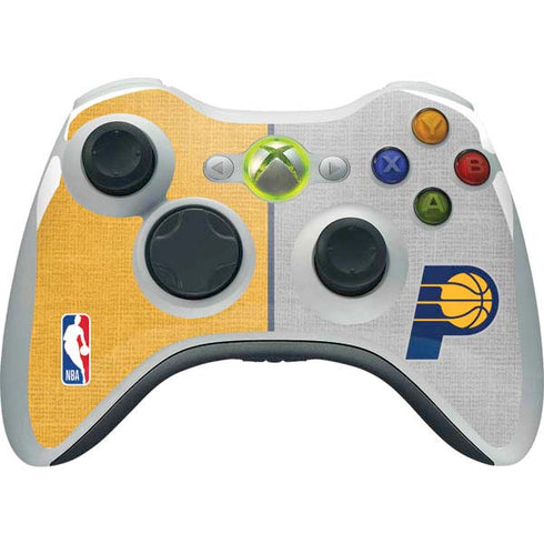 NBA Indiana Pacers Canvas Xbox 360 Wireless Controller Skin