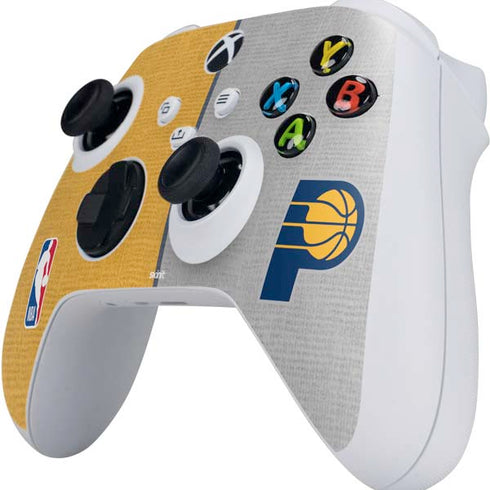 NBA Indiana Pacers Canvas Xbox Series S Controller Skin