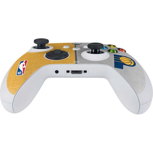 NBA Indiana Pacers Canvas Xbox Series S Controller Skin