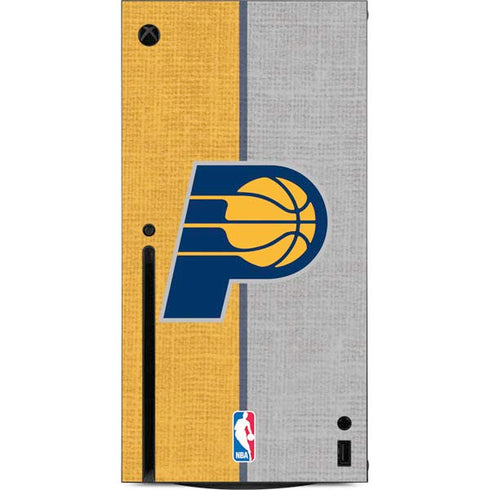 NBA Indiana Pacers Canvas Xbox Series X Console Skin