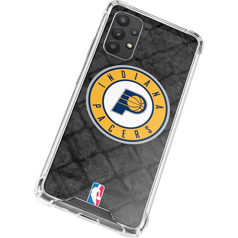 NBA Indiana Pacers Dark Rust Galaxy A32 5G Clear Case