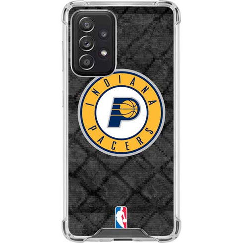 NBA Indiana Pacers Dark Rust Galaxy A52 5G Clear Case