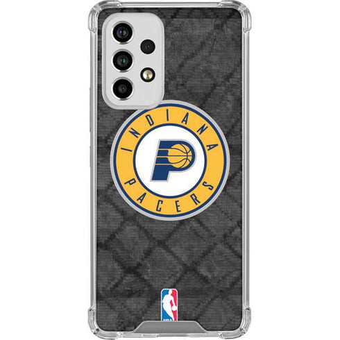 NBA Indiana Pacers Dark Rust Galaxy A53 5G Clear Case