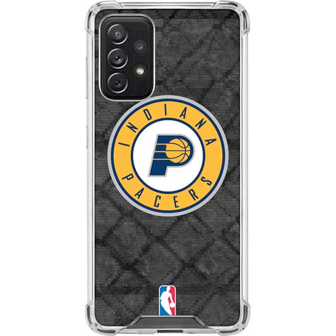 NBA Indiana Pacers Dark Rust Galaxy A72 5G Clear Case