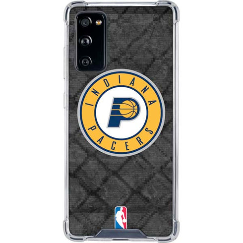 NBA Indiana Pacers Dark Rust Galaxy S20 FE Clear Case
