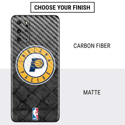 NBA Indiana Pacers Dark Rust Galaxy S20 Plus Skin