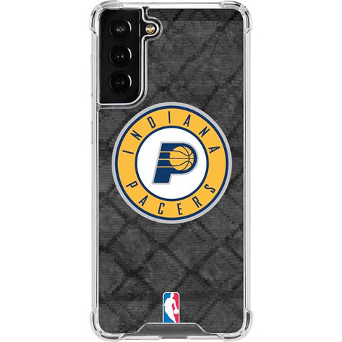 NBA Indiana Pacers Dark Rust Galaxy S22 Plus Clear Case