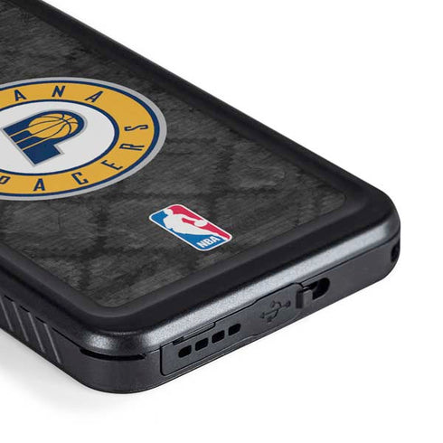 NBA Indiana Pacers Dark Rust Galaxy S23 Waterproof Case