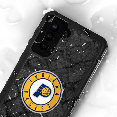NBA Indiana Pacers Dark Rust Galaxy S23 Waterproof Case