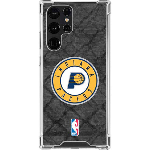 NBA Indiana Pacers Dark Rust Galaxy S24 Ultra Clear Case