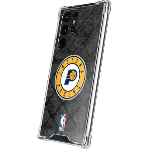 NBA Indiana Pacers Dark Rust Galaxy S24 Ultra Clear Case