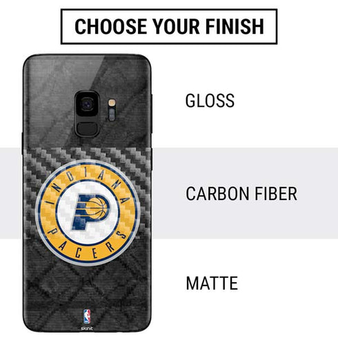 NBA Indiana Pacers Dark Rust Galaxy S9 Skin