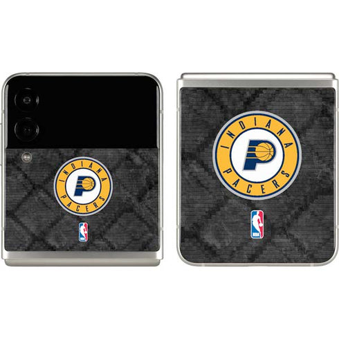 NBA Indiana Pacers Dark Rust Galaxy Z Flip3 5G Skin