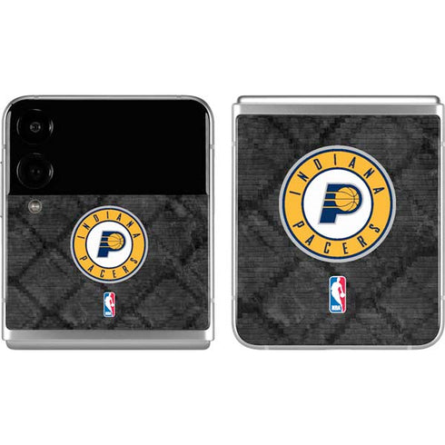 NBA Indiana Pacers Dark Rust Galaxy Z Flip4 5G Skin