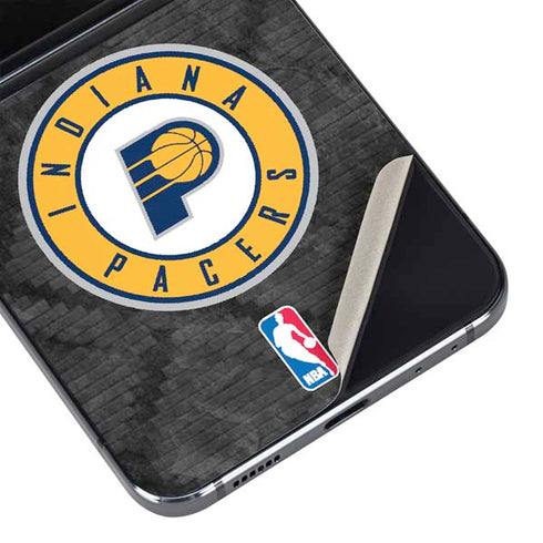 NBA Indiana Pacers Dark Rust Galaxy Z Flip5 5G Skin