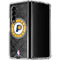 NBA Indiana Pacers Dark Rust Galaxy Z Fold4 5G Clear Case