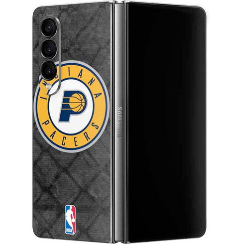 NBA Indiana Pacers Dark Rust Galaxy Z Fold4 5G Skin
