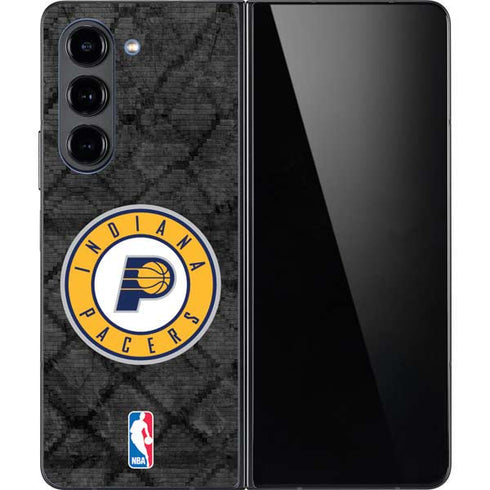 NBA Indiana Pacers Dark Rust Galaxy Z Fold5 5G Skin