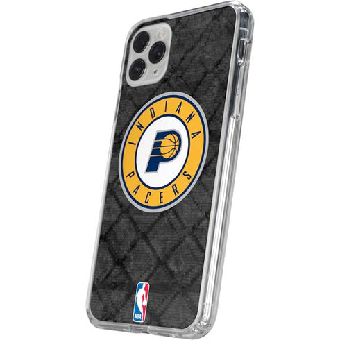 NBA Indiana Pacers Dark Rust iPhone 11 Pro Clear Case