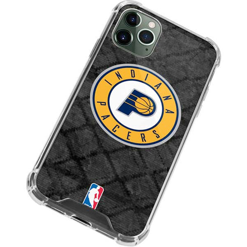 NBA Indiana Pacers Dark Rust iPhone 11 Pro Max Clear Case