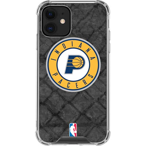 NBA Indiana Pacers Dark Rust iPhone 12 Clear Case