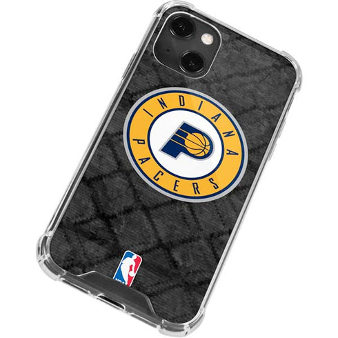 NBA Indiana Pacers Dark Rust iPhone 13 Mini Clear Case