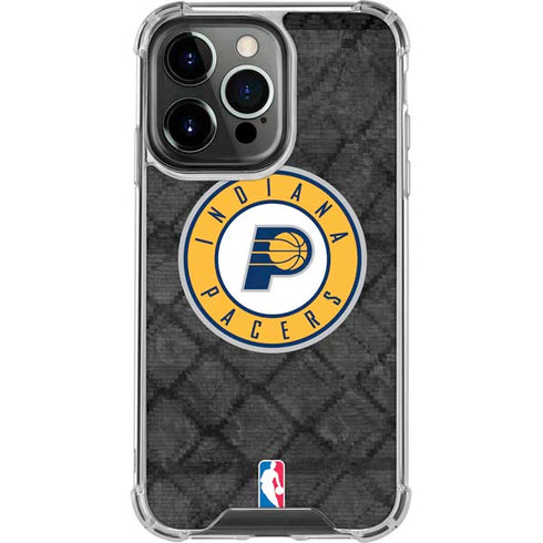 NBA Indiana Pacers Dark Rust iPhone 13 Pro Clear Case