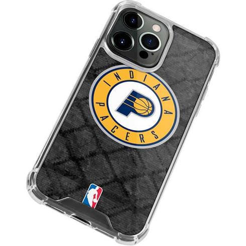 NBA Indiana Pacers Dark Rust iPhone 13 Pro Clear Case