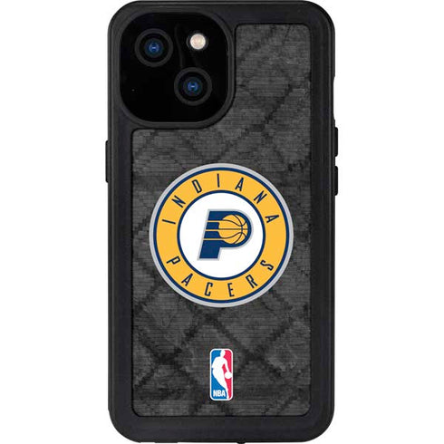 NBA Indiana Pacers Dark Rust iPhone 15 Waterproof Case