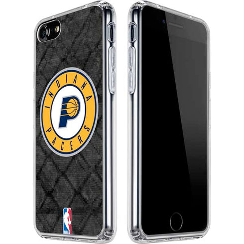 NBA Indiana Pacers Dark Rust iPhone SE (2nd & 3rd Gen) Clear Case