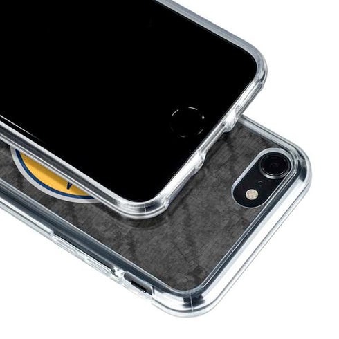 NBA Indiana Pacers Dark Rust iPhone SE (2nd & 3rd Gen) Clear Case