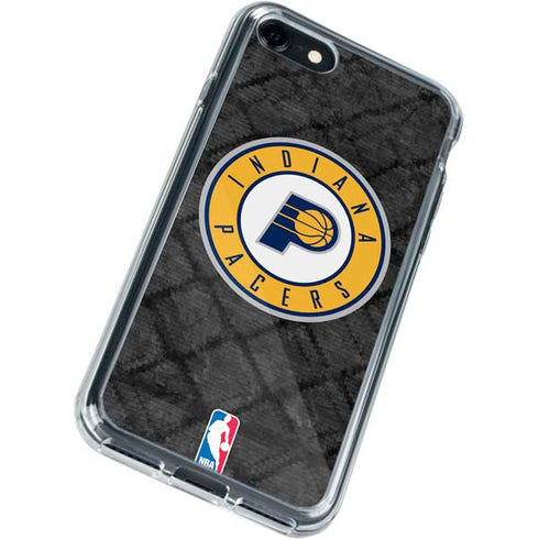NBA Indiana Pacers Dark Rust iPhone SE (2nd & 3rd Gen) Clear Case