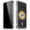 NBA Indiana Pacers Dark Rust iPhone XS Max Clear Case