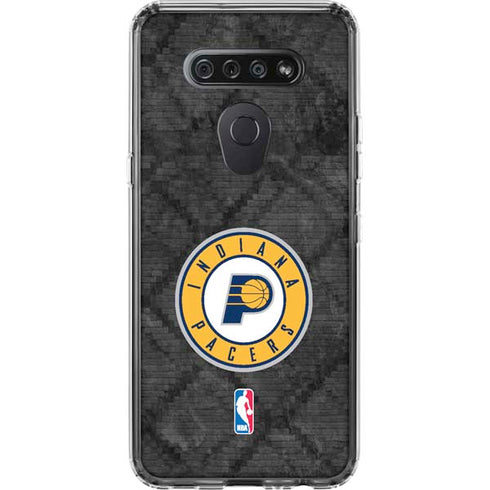 NBA Indiana Pacers Dark Rust LG K51/Q51 Clear Case