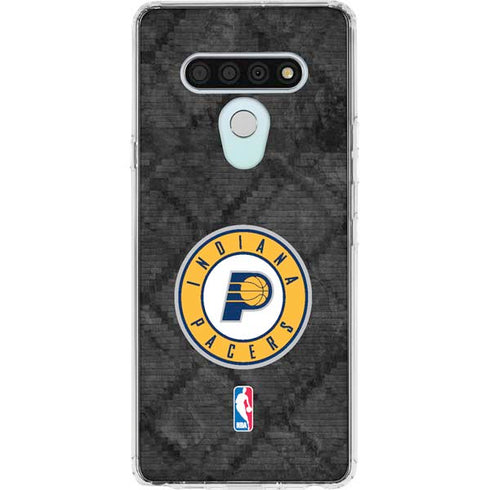 NBA Indiana Pacers Dark Rust LG Stylo 6 Clear Case