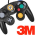 NBA Indiana Pacers Dark Rust Nintendo GameCube Controller Skin