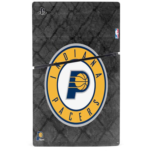 NBA Indiana Pacers Dark Rust PS5 Slim Disk Console Skin