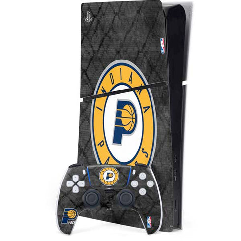NBA Indiana Pacers Dark Rust PS5 Slim Digital Edition Console Skin