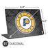 NBA Indiana Pacers Dark Rust Universal Laptop 11in (8.8 x 6.2in) Skin