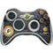 NBA Indiana Pacers Dark Rust Xbox 360 Wireless Controller Skin