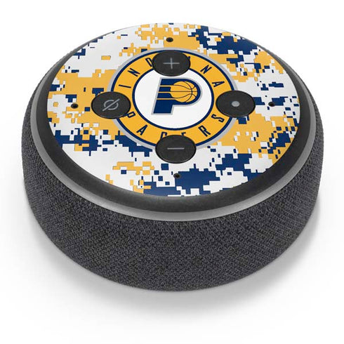 NBA Indiana Pacers Digi Camo Amazon Echo Dot Skin