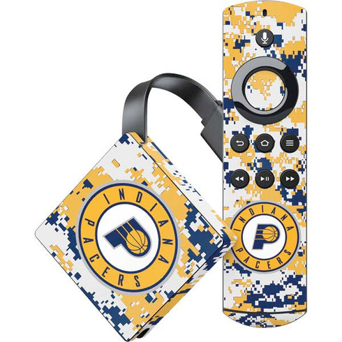 NBA Indiana Pacers Digi Camo Amazon Fire TV Skin