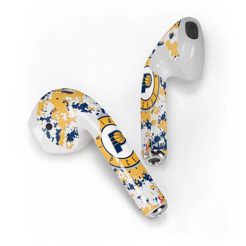 NBA Indiana Pacers Digi Camo Apple AirPods Skin