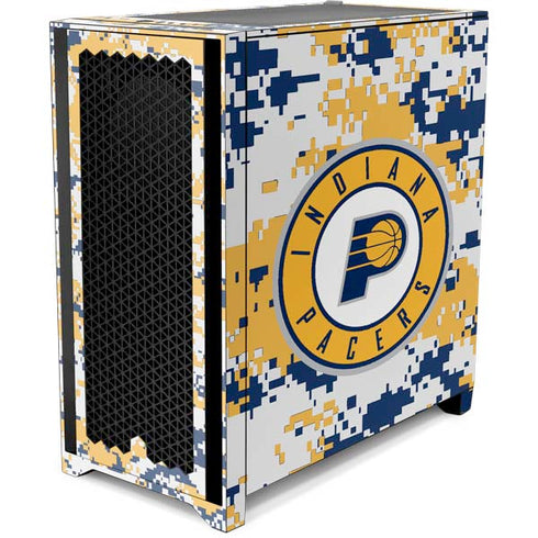 NBA Indiana Pacers Digi Camo Corsair 4000D Tempered Glass Mid-Tower ATX Case Skin