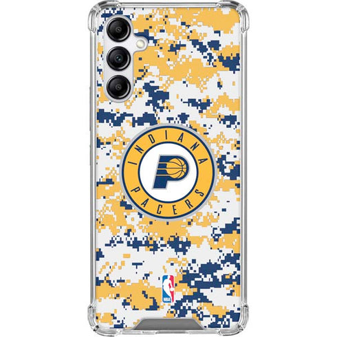 NBA Indiana Pacers Digi Camo Galaxy A15 5G Clear Case