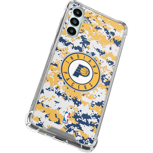 NBA Indiana Pacers Digi Camo Galaxy A15 5G Clear Case