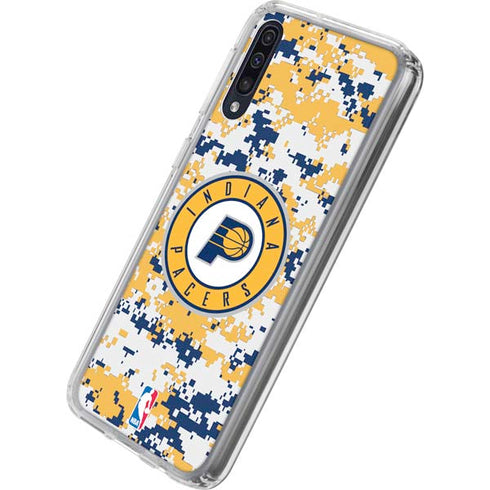 NBA Indiana Pacers Digi Camo Galaxy A50 Clear Case