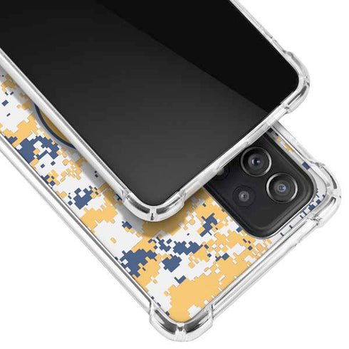 NBA Indiana Pacers Digi Camo Galaxy A52 5G Clear Case