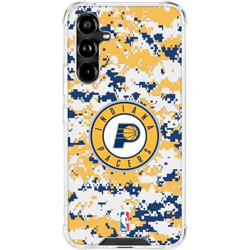 NBA Indiana Pacers Digi Camo Galaxy A54 5G Clear Case