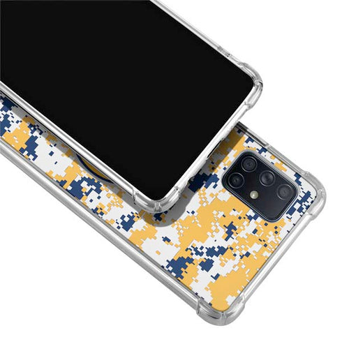 NBA Indiana Pacers Digi Camo Galaxy A71 5G Clear Case